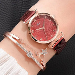 Quartz Watch + Bracelet